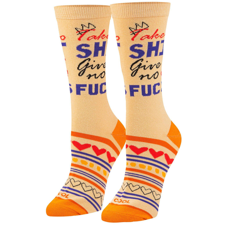 Cool Socks, Cute Funny Curse, Swear Words, Fuck You Socks Gift Box Set, 5 Pairs