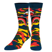 Warplane Rugby Camo  Men's Crew Socks