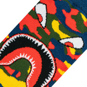 Warplane Rugby Camo  Men's Crew Socks