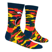 Warplane Rugby Camo  Men's Crew Socks