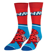 Kool Aid Half Stripe Men's Crew Socks