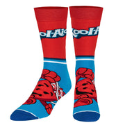 Kool Aid Half Stripe Men's Crew Socks