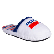 Pepsi Fuzzy Slip-On Slippers