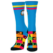 Garfield Checkerboard Women's Crew Socks