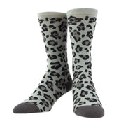 @kcstauffer Leopard Gray Women's Crew