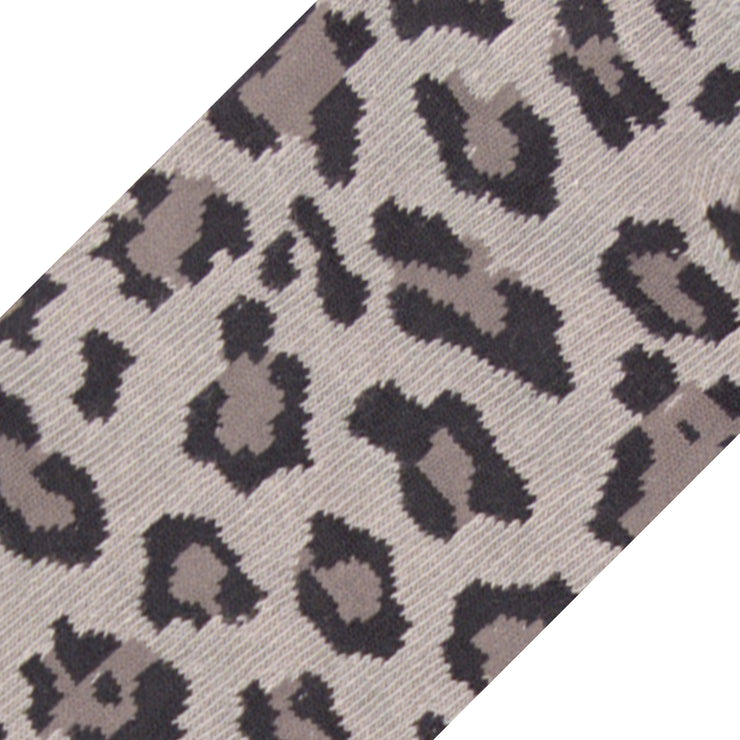 @kcstauffer Leopard Gray Kids Crew - ODD SOX