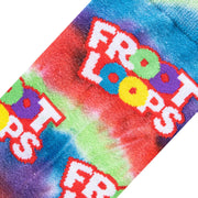 Froot Loops Tie Dye Men's Crew Socks