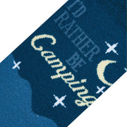 Id Rather Be Camping  Men's Crew Socks