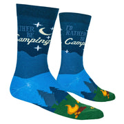 Id Rather Be Camping  Men's Crew Socks