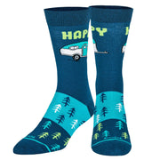 Happy Camper  Men's Crew Socks