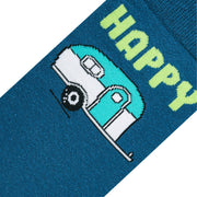 Happy Camper  Men's Crew Socks