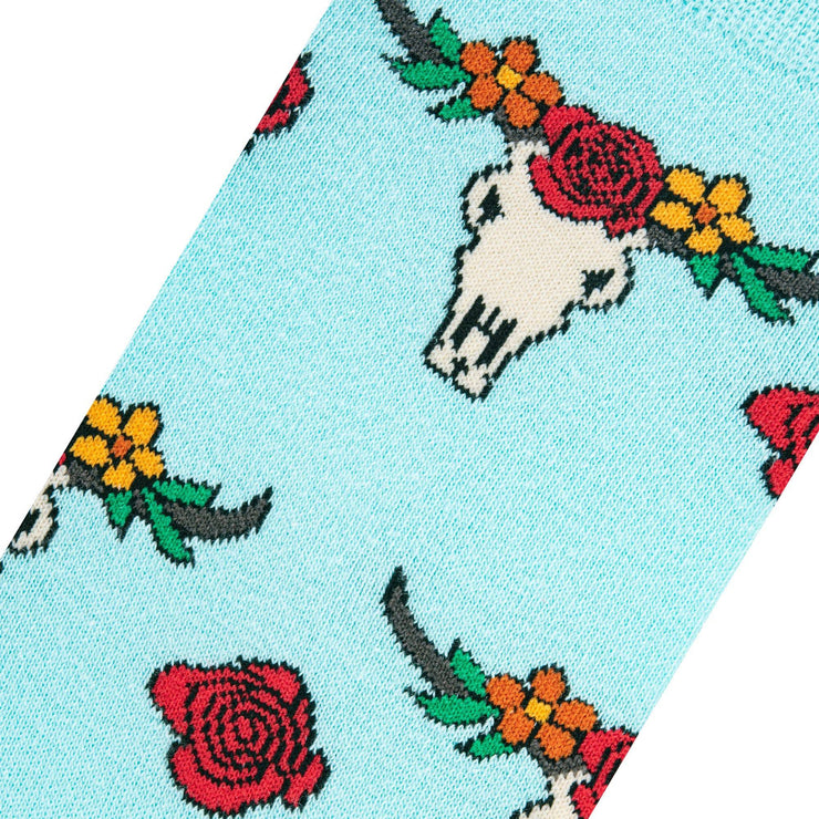 Floral Steer Heads Women&