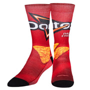 Doritos Nacho Cheese  Men's Crew Socks