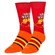 Red Hots  Men's Crew Socks