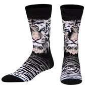 White Bengal Men's Crew Socks