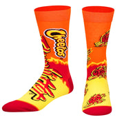 Flamin Hot Split Men's Crew Socks