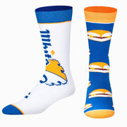 White Castle Split Men's Crew Socks