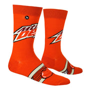 Mountain Dew Code Red Men's Crew Socks