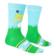 Happy In The Rough Men's Crew Socks