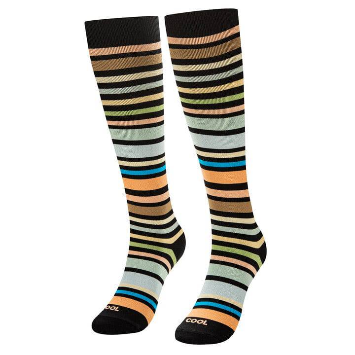 Earthy Stripes Compression Socks