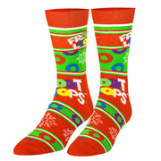 Froot Loops Christmas Men's Crew Socks