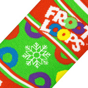 Froot Loops Christmas Men's Crew Socks