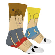 Beavis & Butthead 360 Men's Crew Socks