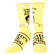 Whos The Boss Men's Crew Socks