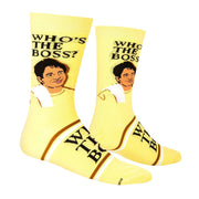 Whos The Boss Men's Crew Socks