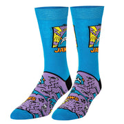 Jaws Doodle Men's Crew Socks