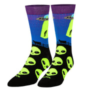 Alien Abduction Men's Crew Socks