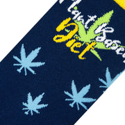 Plant Based Diet Men's Crew Socks