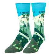 Where People Are Not Men's Crew Socks