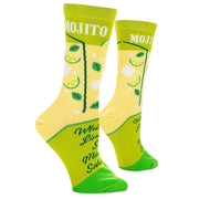 Mojito Recipe Women's Crew Socks