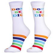 Don't Be A Dick  Women's Crew Socks