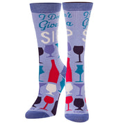 Dont Give A Sip Women's Crew Socks