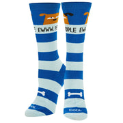 Eww People Dogs Women's Crew Socks