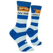 Eww People Dogs Women's Crew Socks