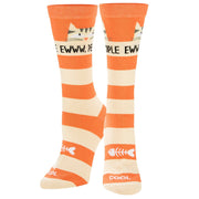 Eww People Cats Women's Crew Socks