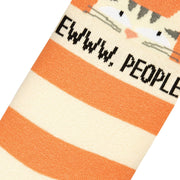 Eww People Cats Women's Crew Socks