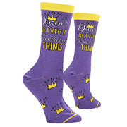 Queen Of Everything Women's Crew Socks