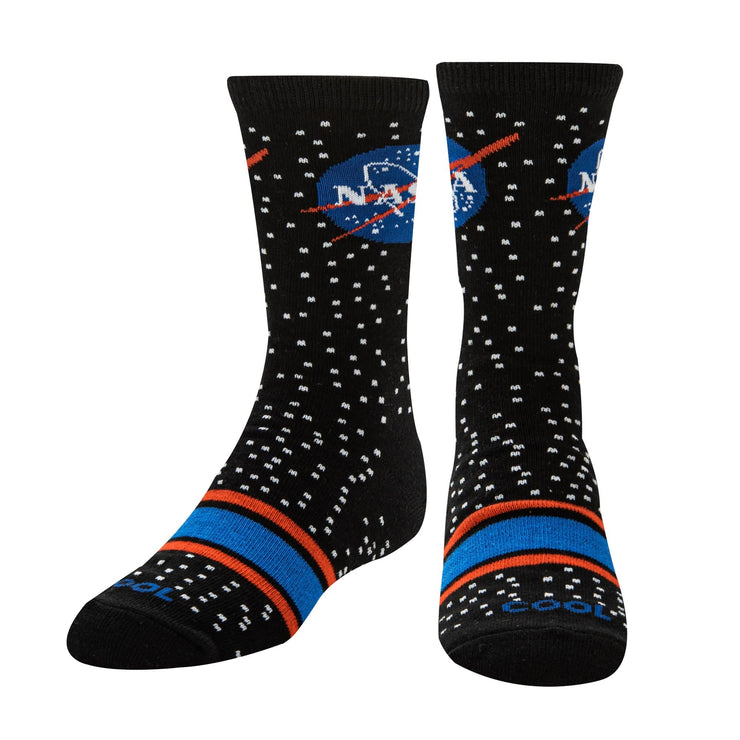 Nasa Stars Little Kids Crew Socks