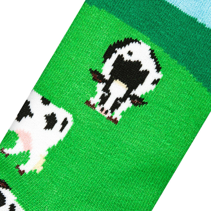 Cows Little Kids Crew Socks