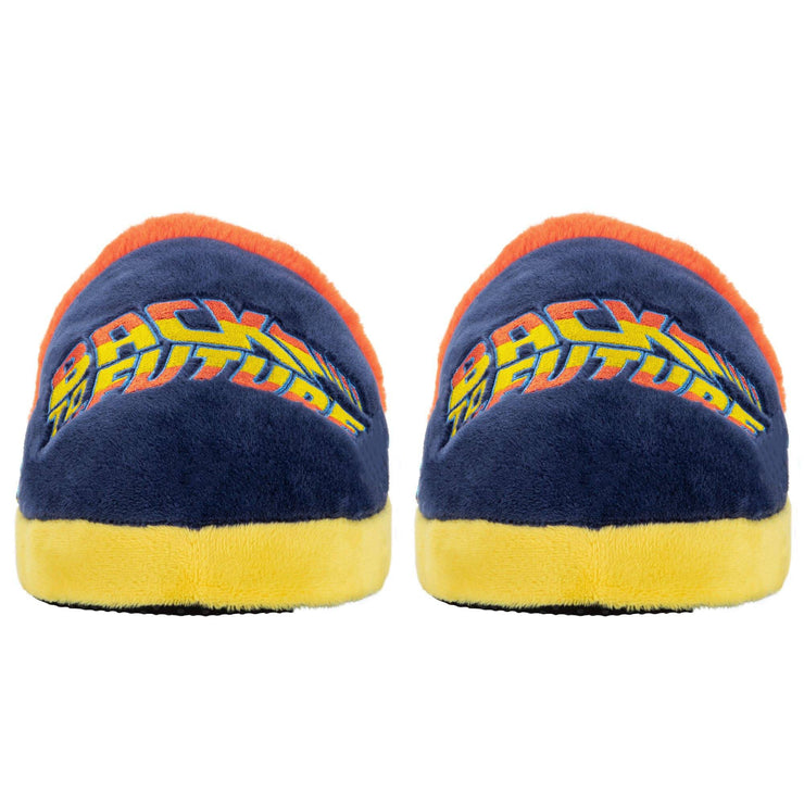 Back To The Future Fuzzy Slip-On Slippers