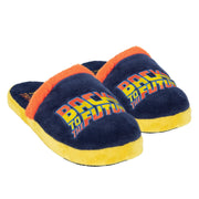 Back To The Future Fuzzy Slip-On Slippers