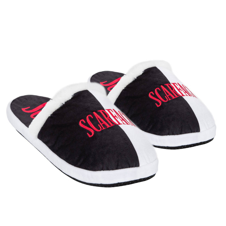 Scarface Fuzzy Slip-On Slippers