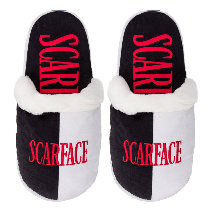 Scarface Fuzzy Slip-On Slippers