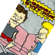 Beavis & Butthead Couch Men's Crew Socks