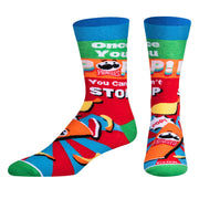 Pop! Cant Stop Men's Crew Socks