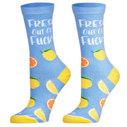 Fresh Out Of Fucks  Women's Crew Socks